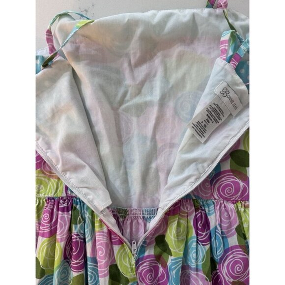 Bonnie Jean Dresses Set Of 2 Girls size 16 Floral Summer Flowers Pink Purple Blu - Picture 8 of 16